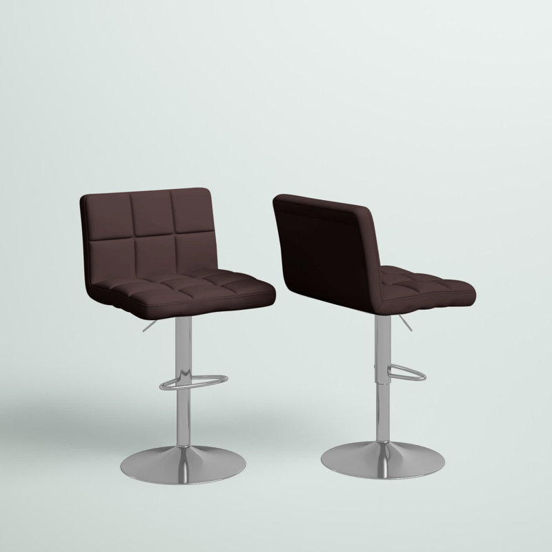 Zipcode Design™ Diana Swivel Adjustable Height Stool & Reviews Wayfair